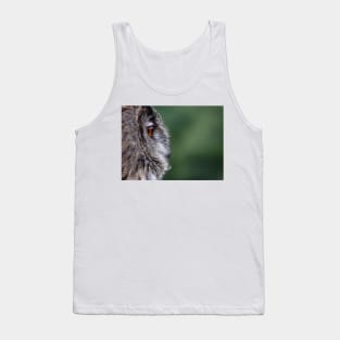 Eagle owl profile Tank Top